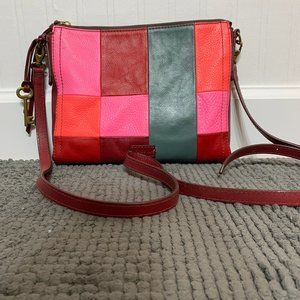 Fossil Multicolored Crossbody